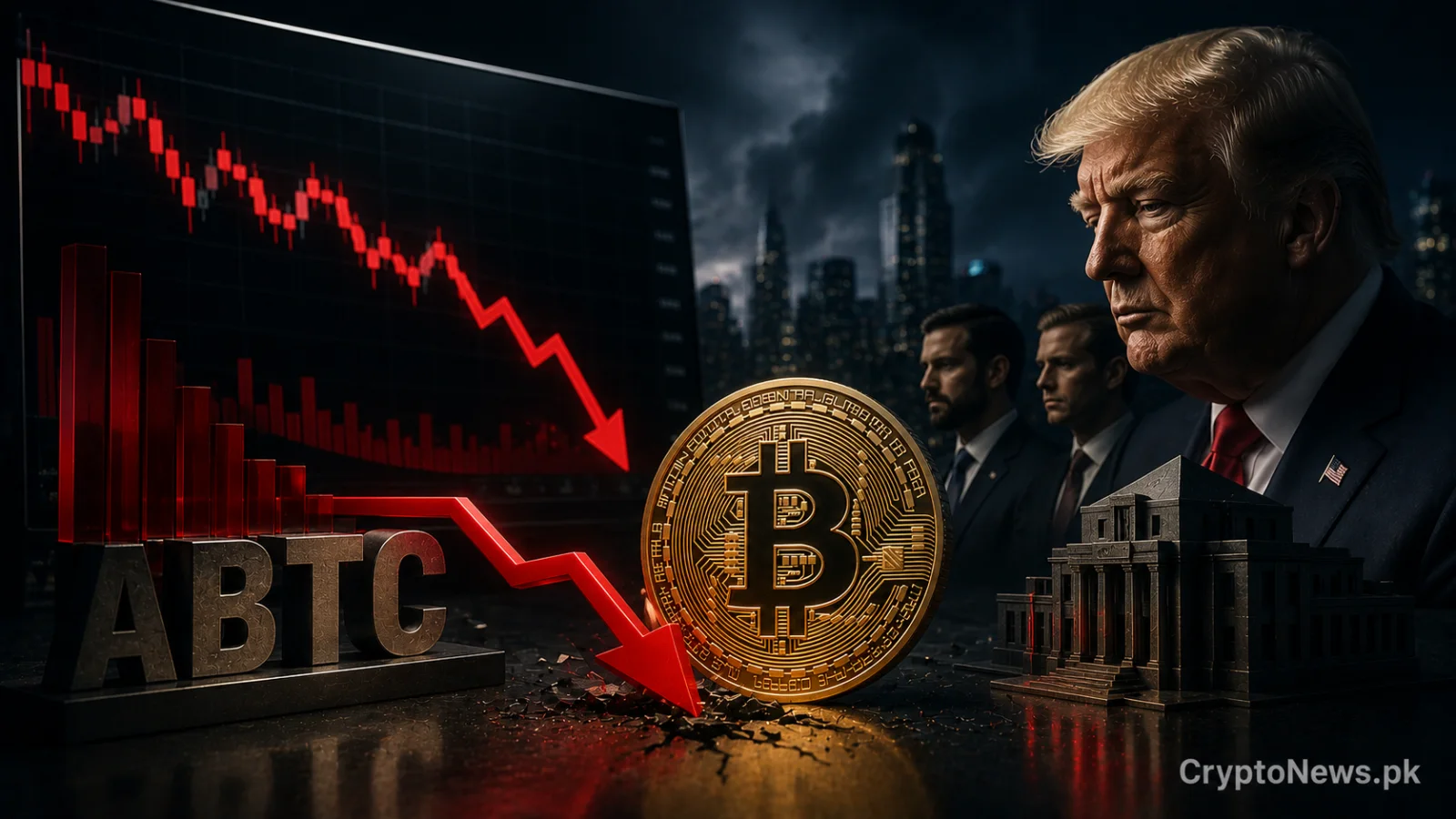ABTC Stock Slump Sparks Market Concern as Trump Family Venture Faces Volatility