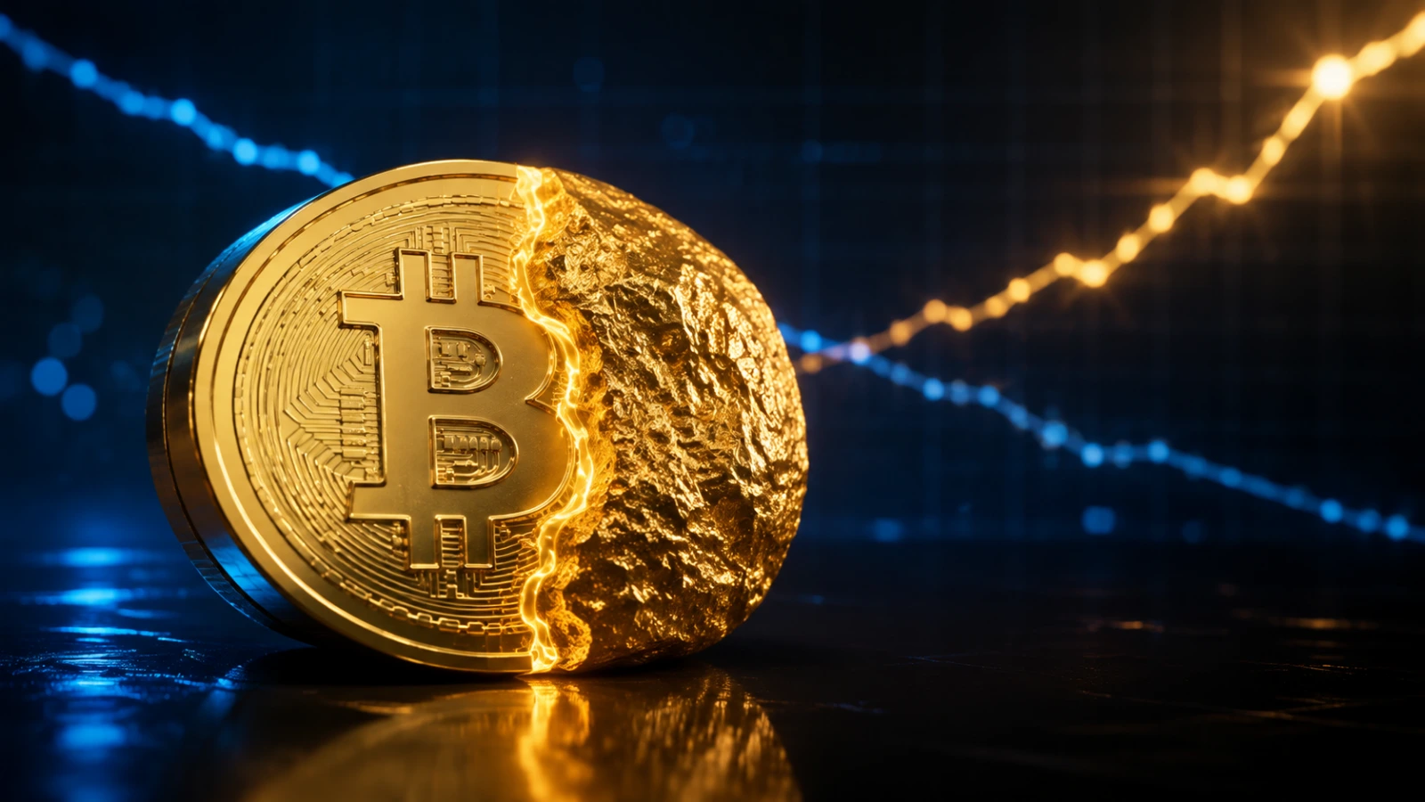 بانڈ کی گرتی ہوئی پیداوار کے باعث بٹ کوائن اور سونا دونوں کی قیمتوں میں اضافہ