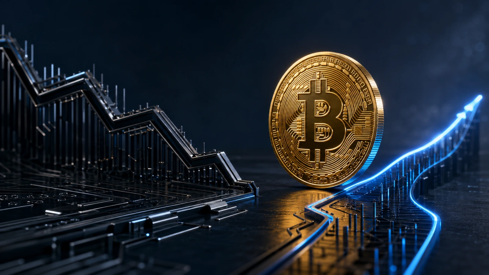 Gold Bitcoin coin follows an independent upward path as the technology market declines