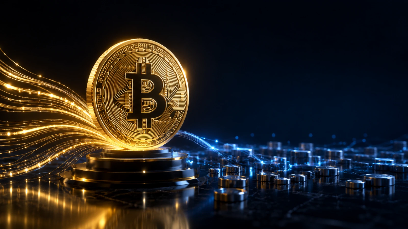 Golden Bitcoin attracting stronger market flows than the broader crypto-asset sector.