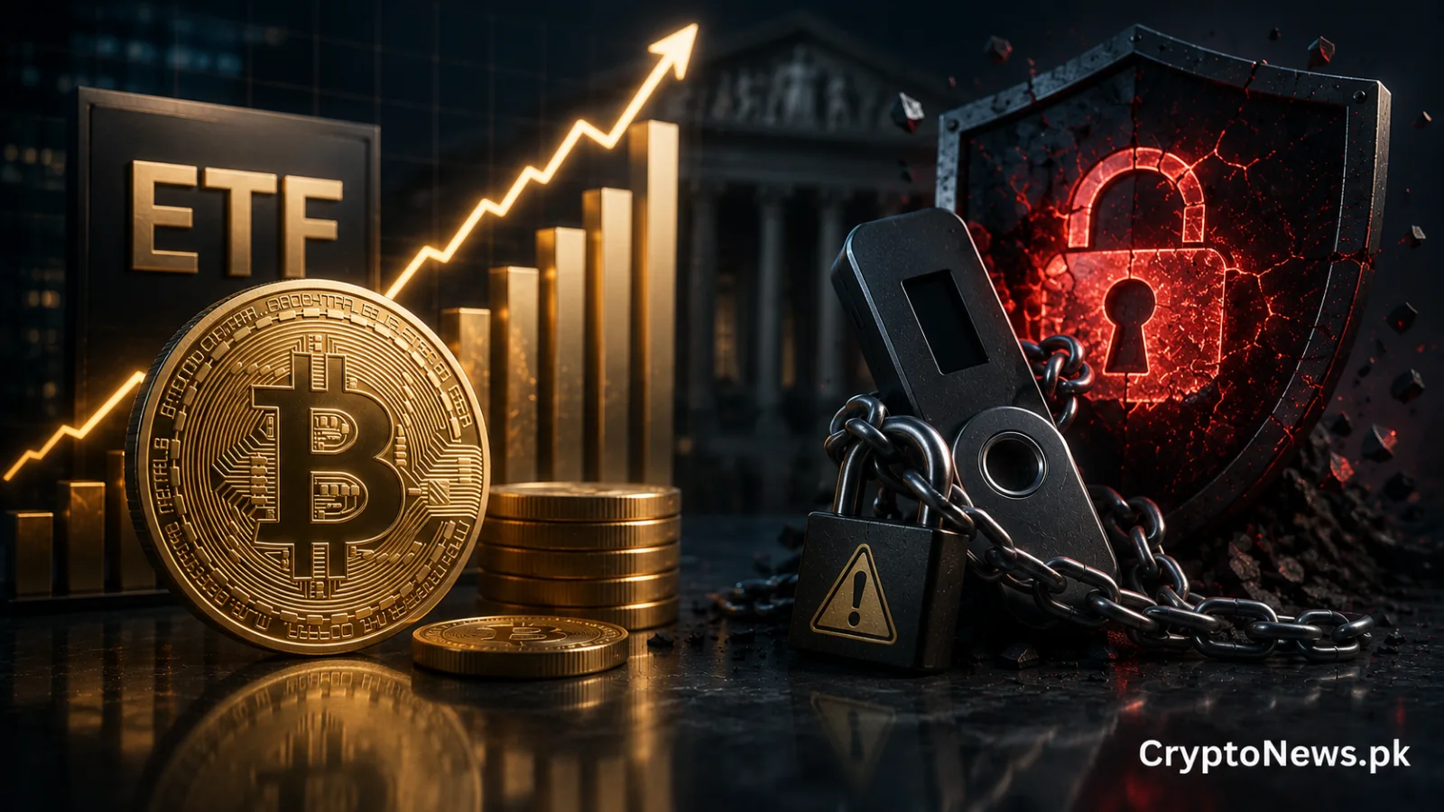 Coldcard ہارڈویئر والیٹ کی سیکیورٹی پر خدشات کے درمیان بٹ کوائن ETF میں سرمایہ کاری کا اضافہ