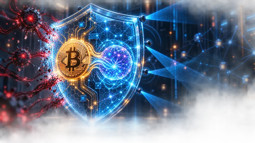 AI-powered digital shield protects Bitcoin infrastructure from advancing cyber threats.