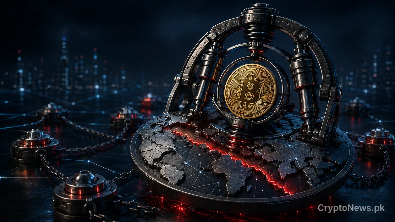 Bitcoin market correction prompts defensive positioning among global investors.