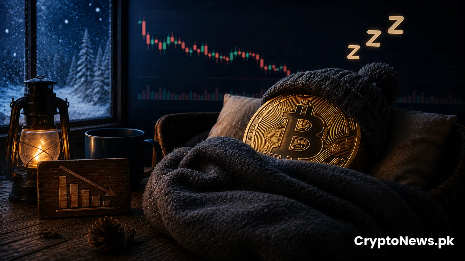 Bitcoin ایک پرسکون مارکیٹ مرحلے میں داخل ہو گیا ہے کیونکہ تجارتی سرگرمی اور اتار چڑھاؤ میں کمی آئی ہے