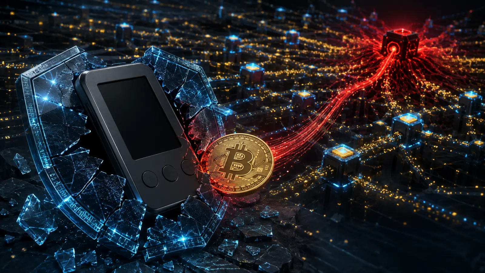 A breached hardware wallet exposes Bitcoin as microtransactions surge across the network.