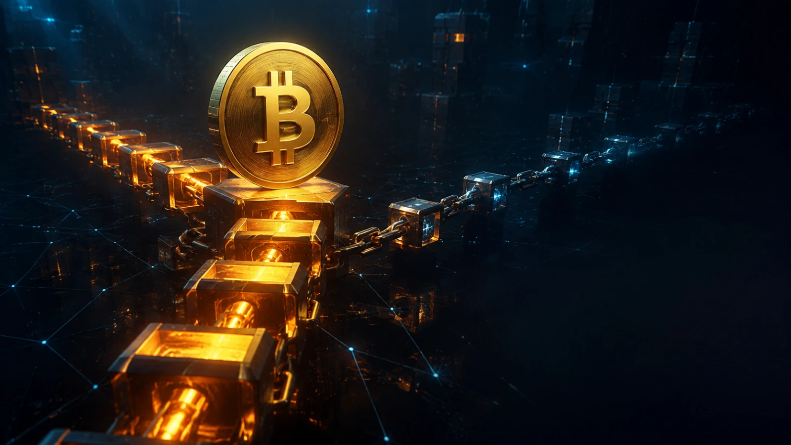 Bitcoin’s dominant main chain splits from a weaker secondary branch after BIP-110.
