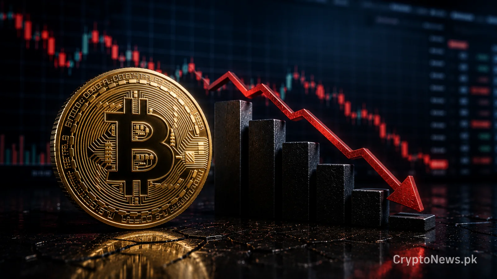 ایک پرسکون مارکیٹ کے دوران سالانہ کم ترین سطح پر گرتی ہوئی والیوم بارز کے ساتھ گولڈ Bitcoin
