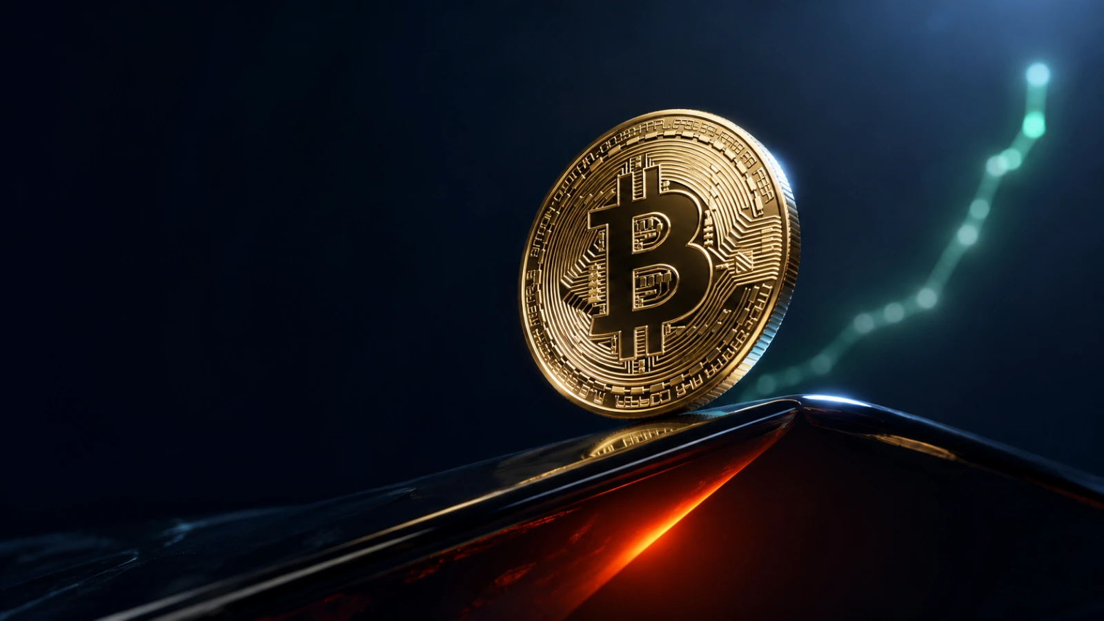 کمزور مارکیٹ ریلی کے دوران سرخ خطرے کی چمک کے اوپر توازن برقرار رکھتا ہوا گولڈ Bitcoin