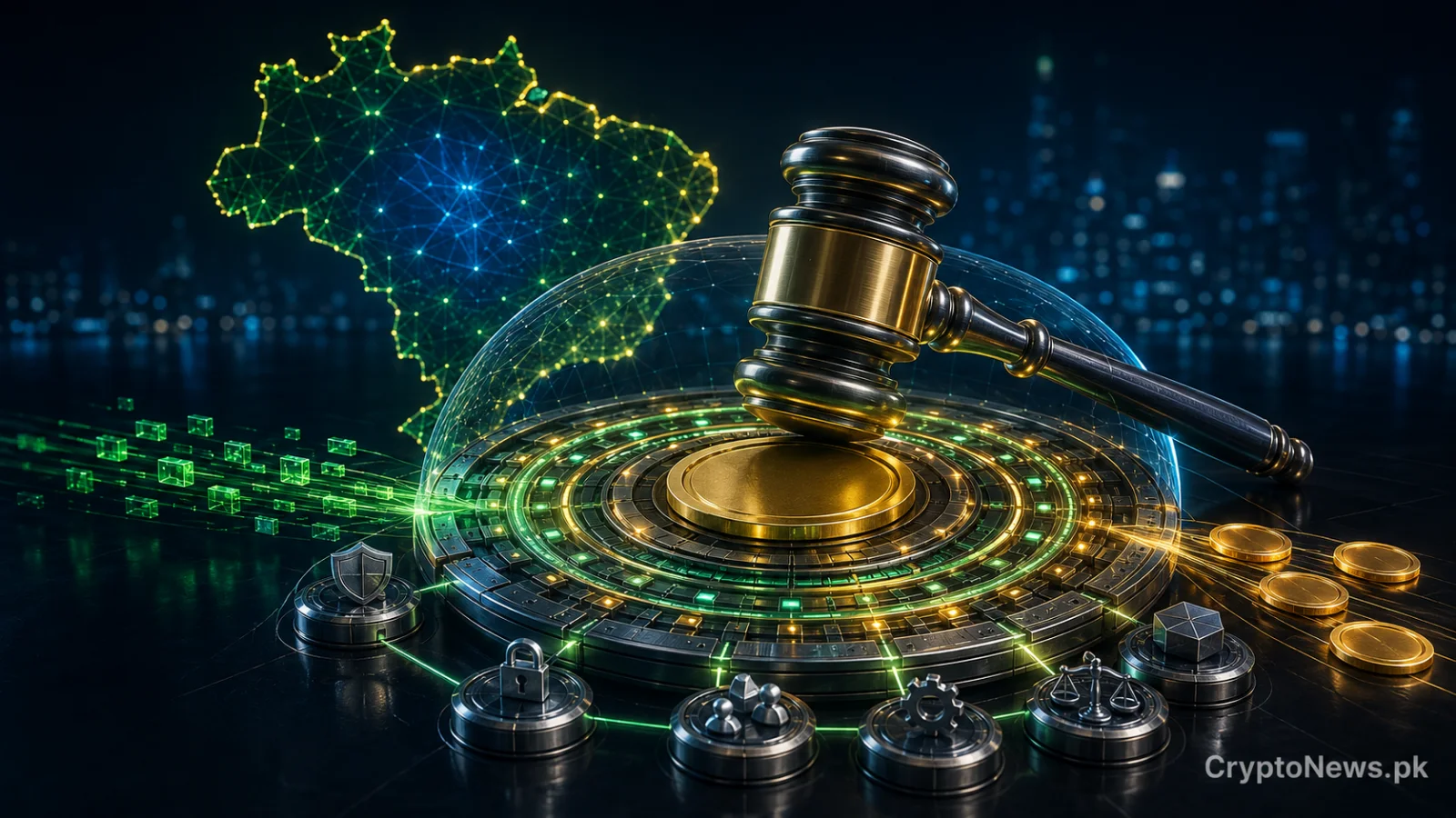 Brazilian securities regulation framework governing tokenized assets on blockchain infrastructure.