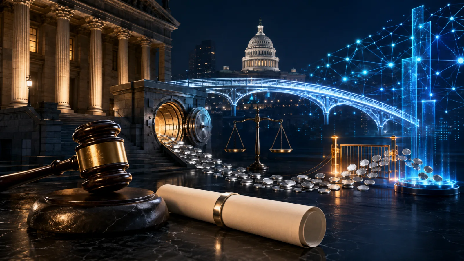 Legal bridge connects banking and crypto as stablecoin rewards remain restricted