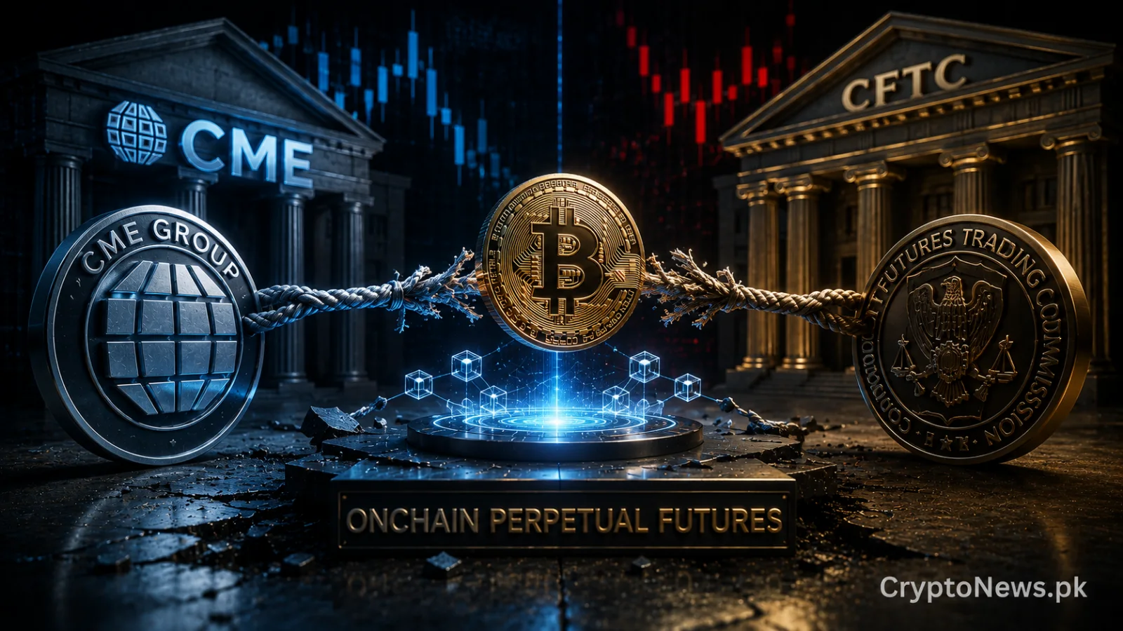 A regulatory standoff between traditional derivatives oversight and onchain perpetual futures innovation.