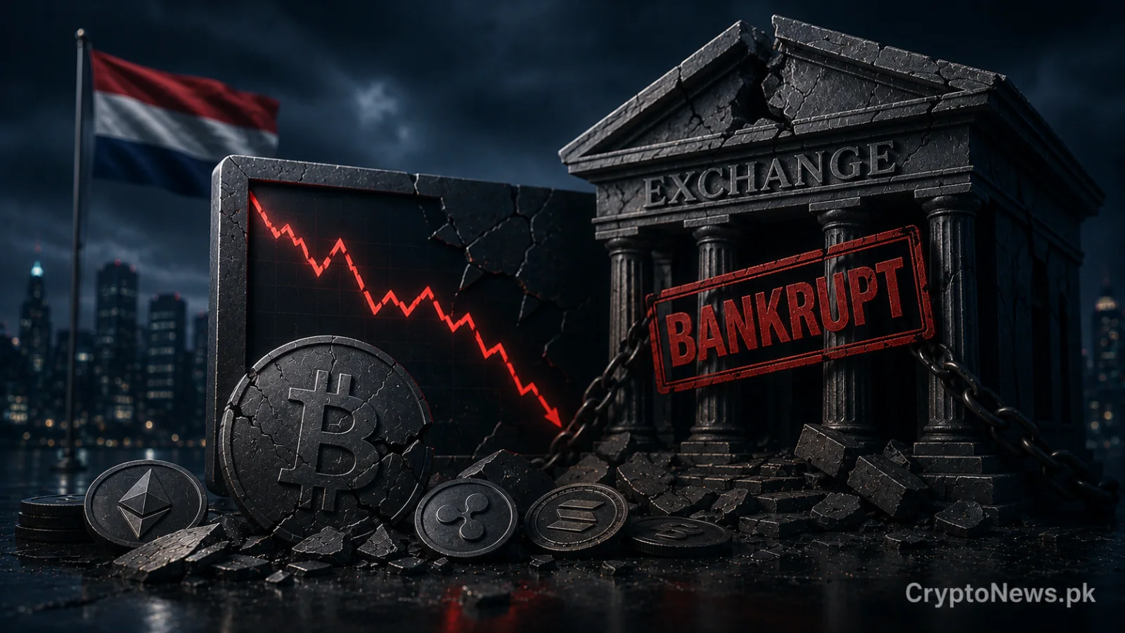 Dutch Crypto Exchange Knaken Declared Bankrupt Following Liquidity Crisis