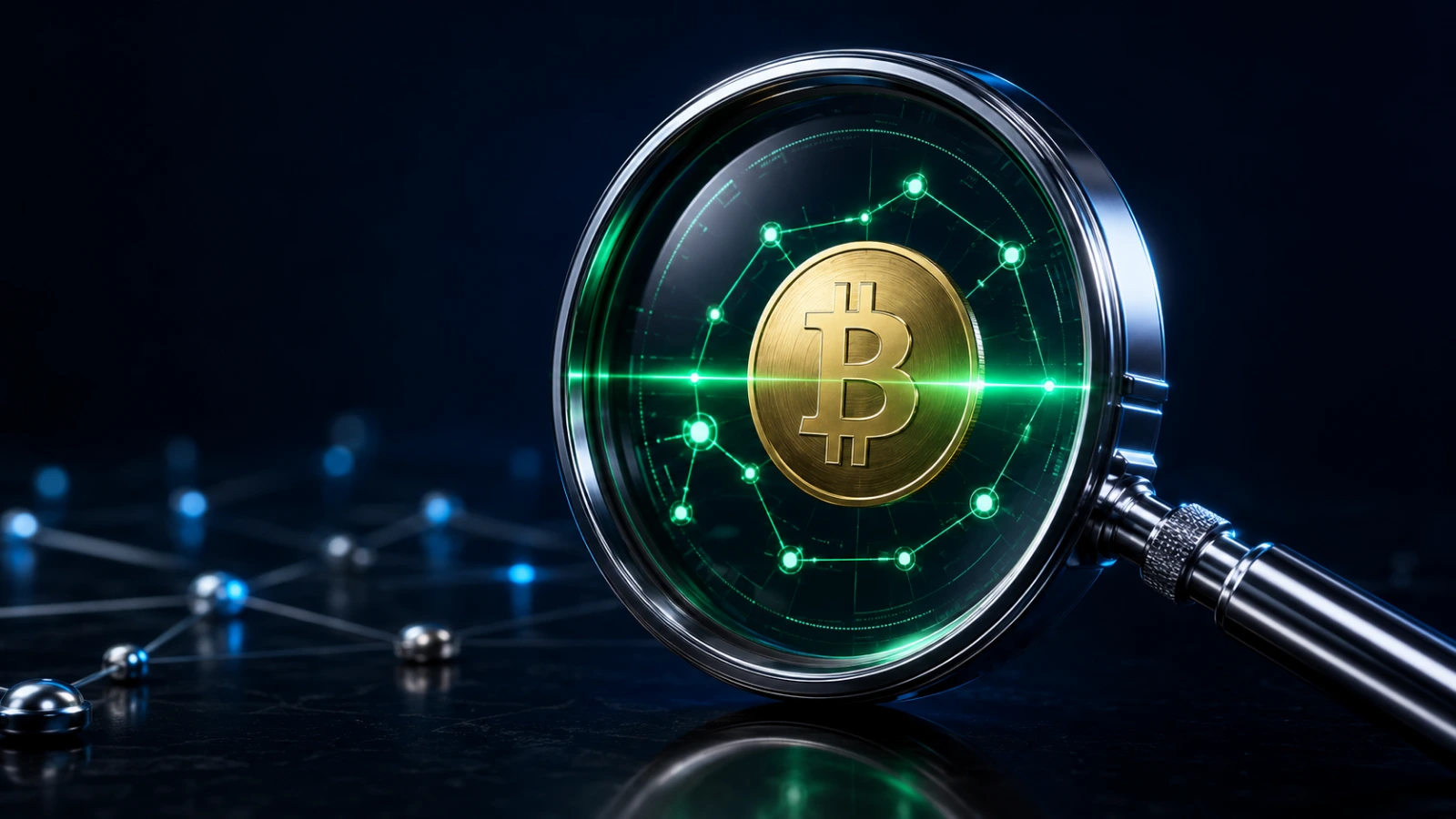 Forensic lens scanning Bitcoin transactions as Pakistan’s FIA targets crypto-related financial crime.