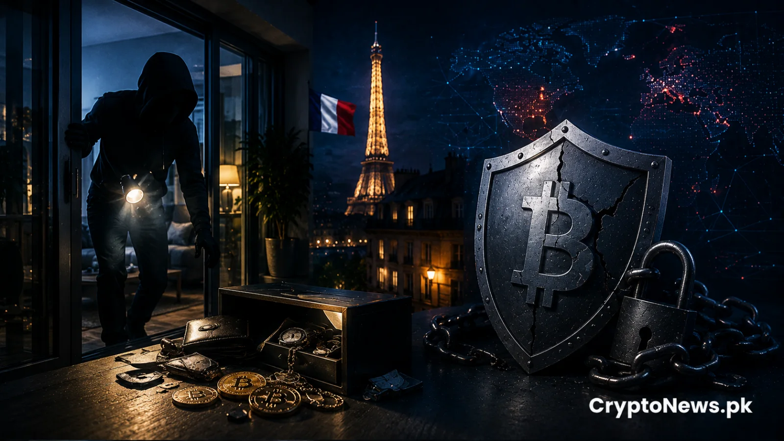 French home invasions linked to a former crypto millionaire highlight the physical security risks of visible digital wealth.