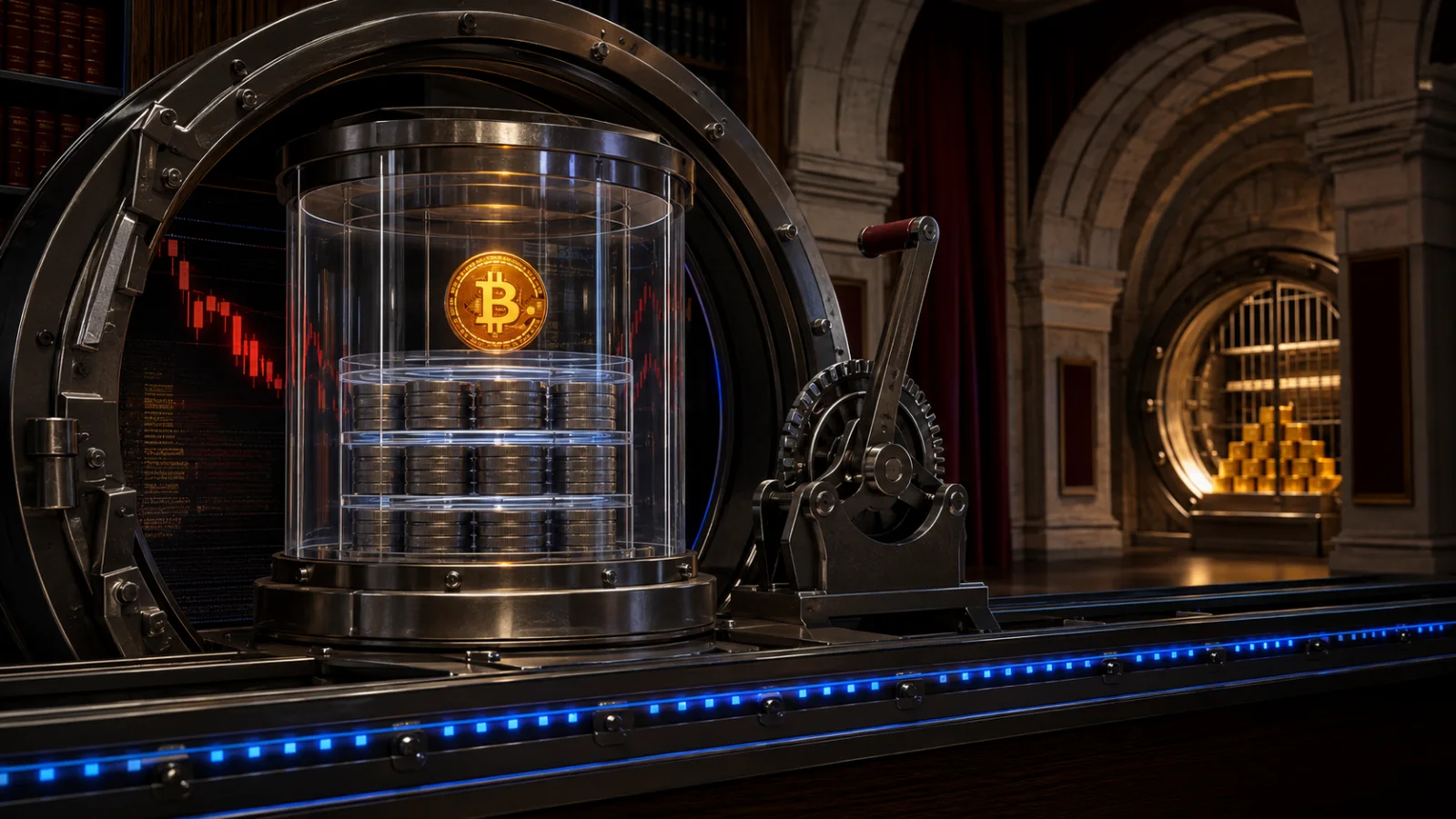 Harvard maintains its Bitcoin ETF position as institutional selling pauses despite lower market value.