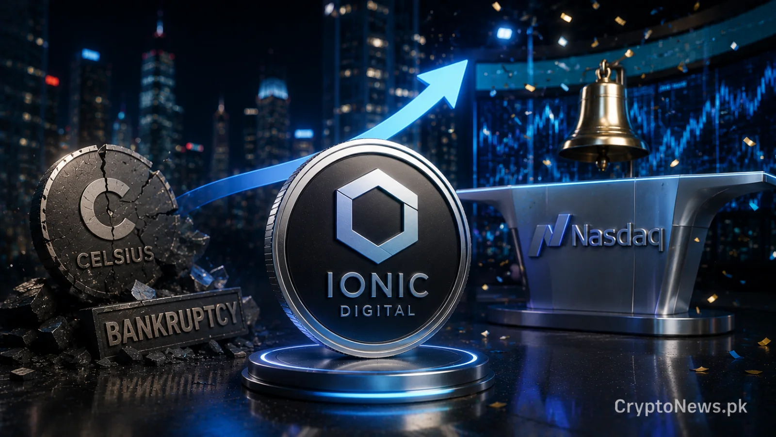 سیلسیس کے دیوالیہ پن کے بعد Ionic Digital کی نیس ڈیک پر آمد جس میں بٹ کوائن مائننگ ہارڈویئر اور اے آئی ڈیٹا سینٹر شامل ہیں