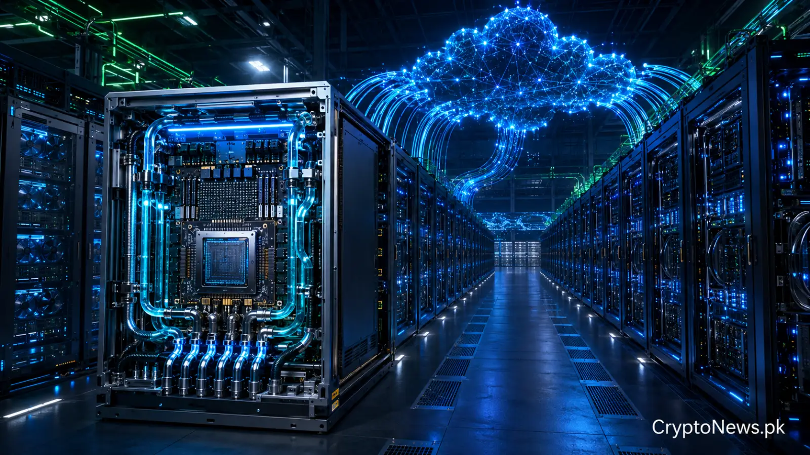 Liquid-cooled AI servers powering IREN’s first cloud infrastructure deployment for Microsoft.