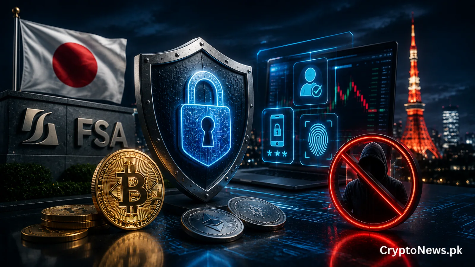 جاپان FSA سیکیورٹی کنٹرولز، بٹ کوائن اور ڈیجیٹل شناخت کی تصدیق کرپٹو ایکسچینج میں دھوکہ دہی کے خلاف سخت حفاظتی اقدامات کی عکاسی کرتی ہے۔