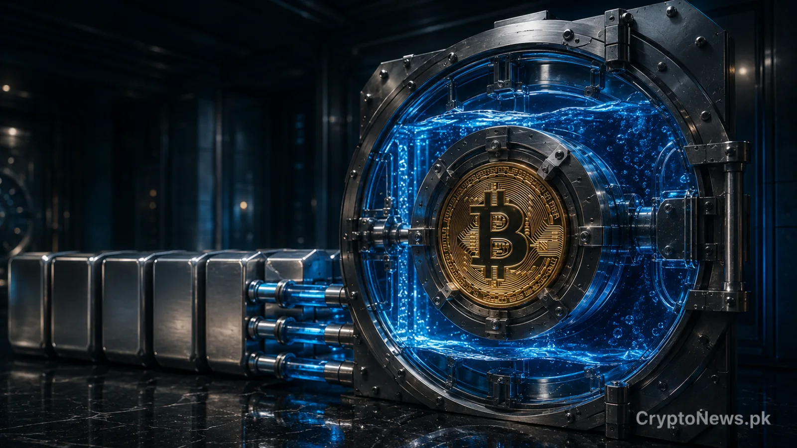 Strategy’s Bitcoin treasury protected by a growing corporate cash reserve.