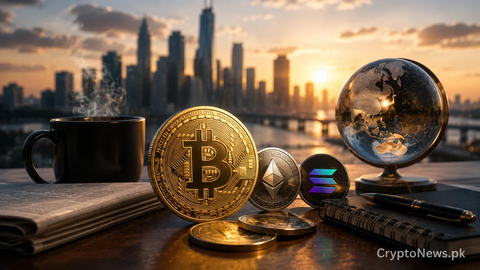 Bitcoin and Ethereum market brief showing mixed PKR performance, cautious sentiment and elevated crypto market fear in Pakistan.