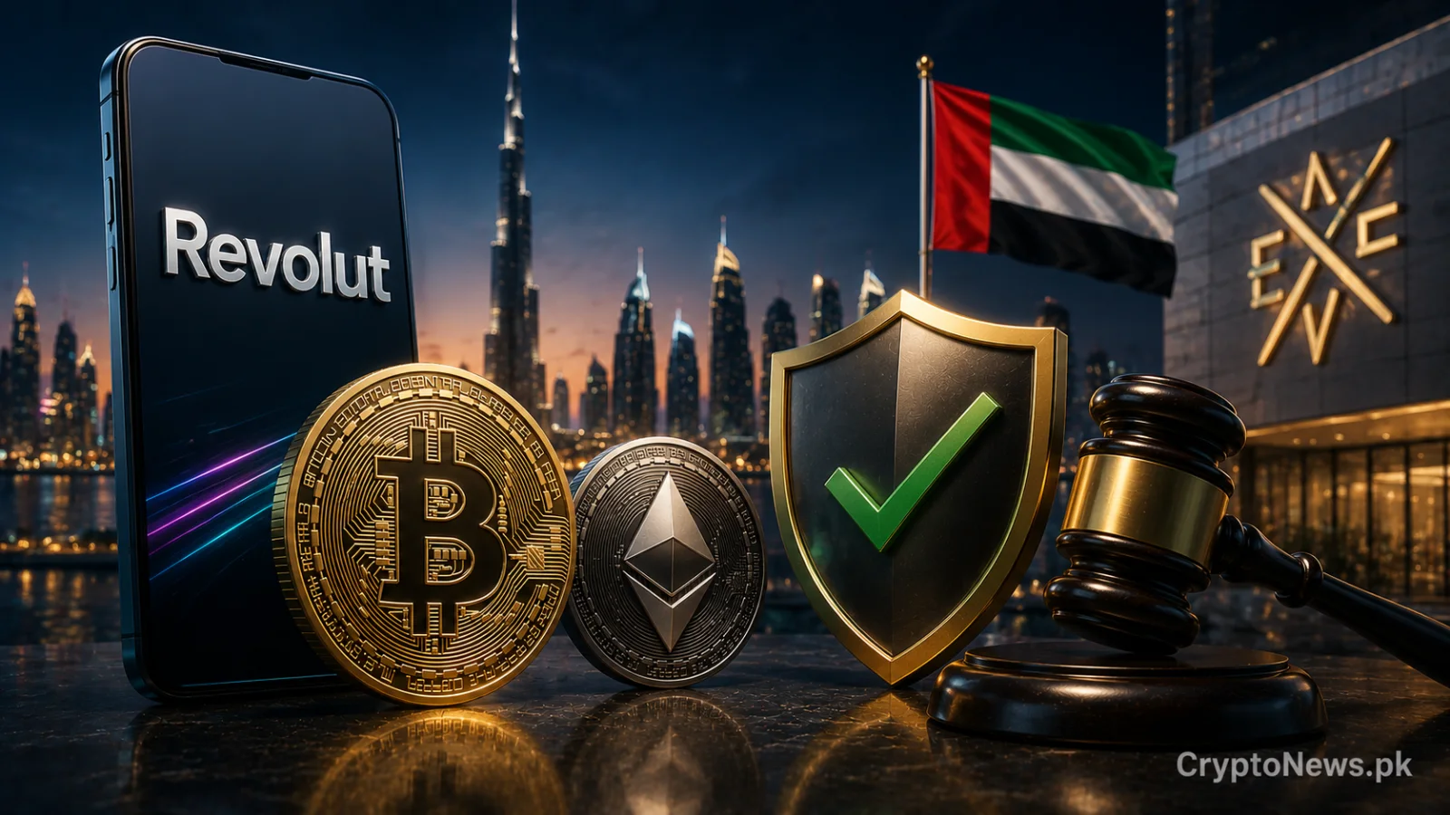 Revolut Secures Initial Regulatory Approval for Crypto Services in Dubai