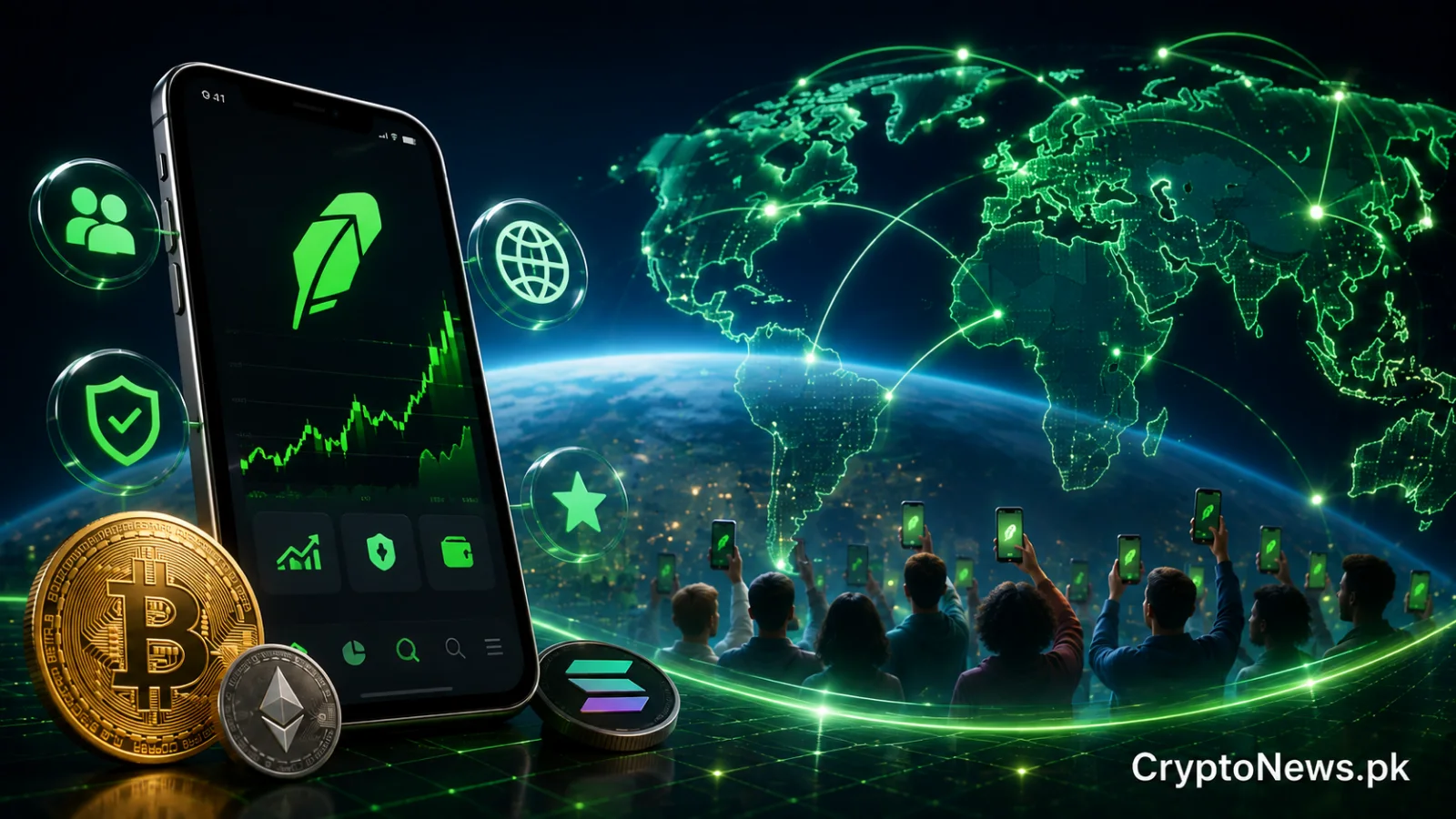 Robinhood کرپٹو پلیٹ فارم جو دنیا بھر کے صارفین کو Bitcoin اور ڈیجیٹل اثاثوں سے جوڑتا ہے