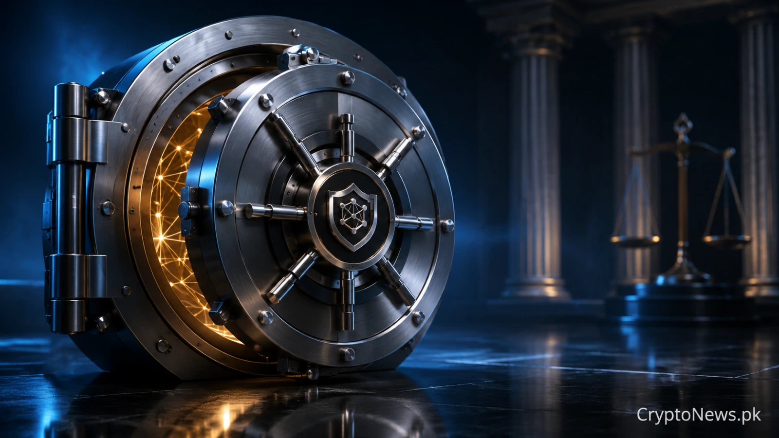 Secure digital-asset vault under renewed regulatory review.