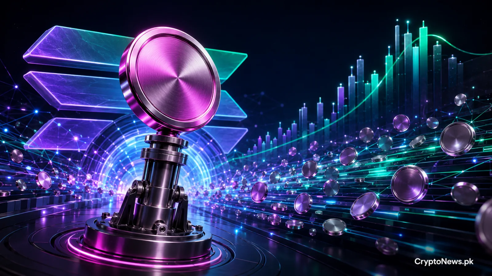 Pump token rises through the Solana ecosystem as bullish technical momentum strengthens