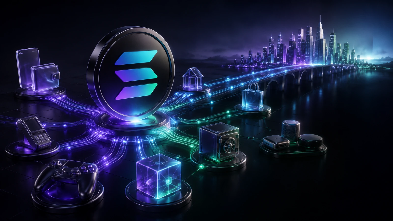 Solana powers a connected ecosystem of payments, DeFi, gaming and consumer applications.