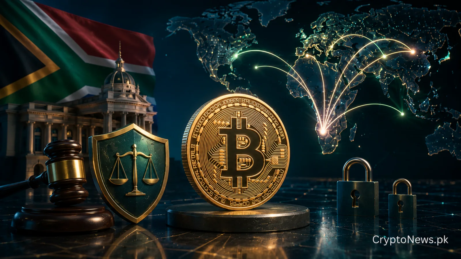 Bitcoin crosses a monitored digital border as South Africa proposes stricter oversight for international crypto transfers