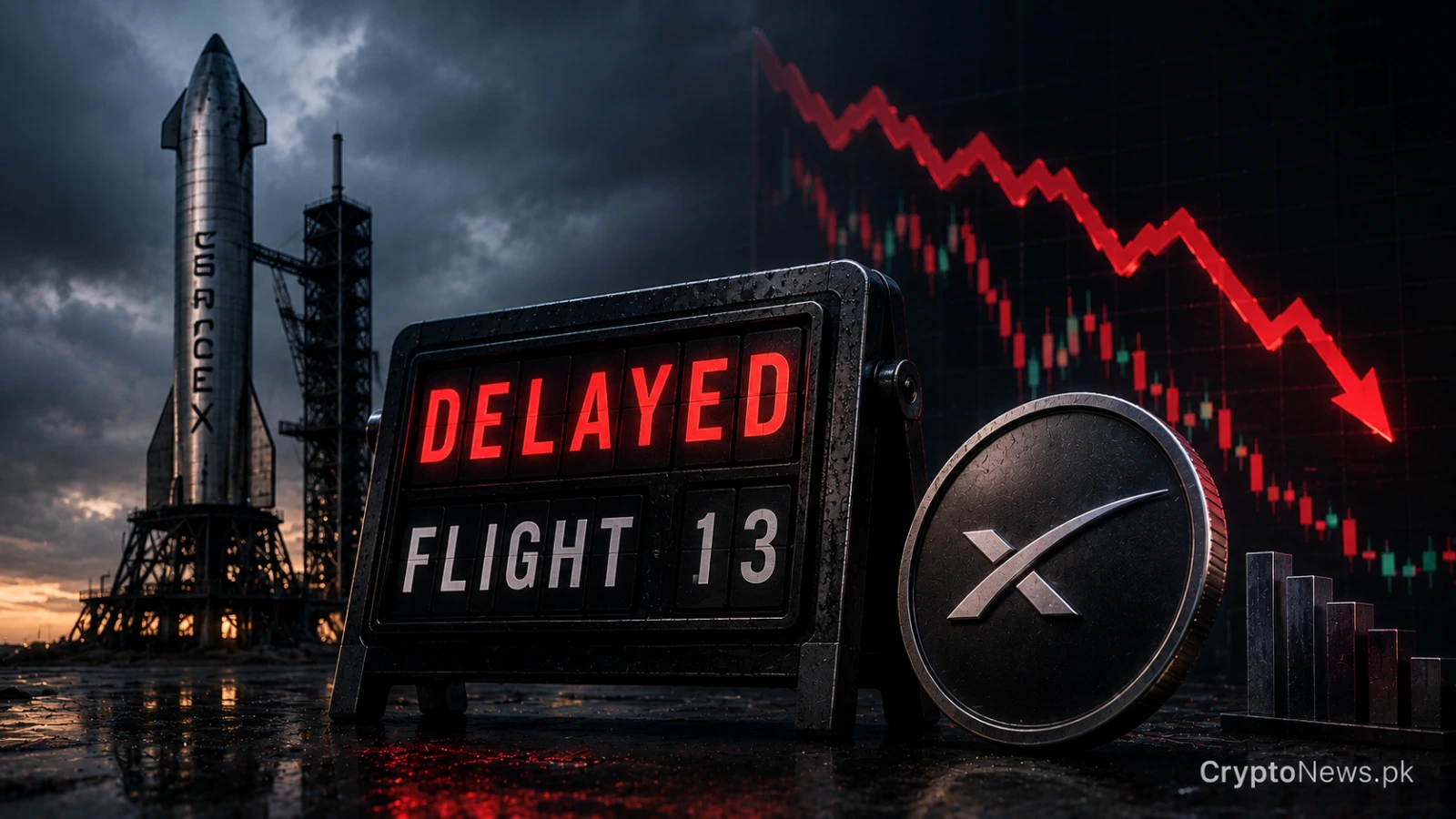 Starship grounded by severe weather as falling market indicators reflect pressure on SpaceX’s private valuation