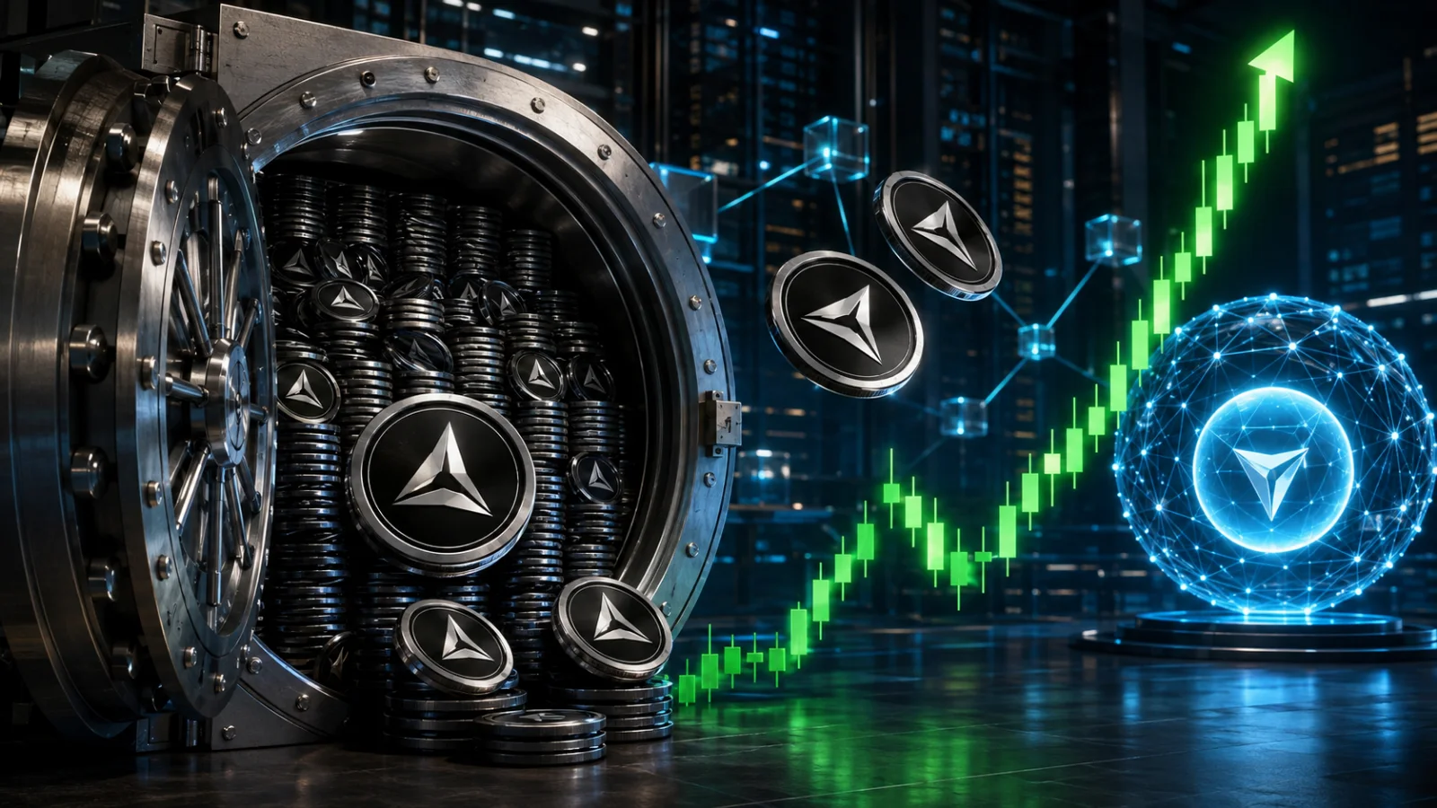 StablecoinX کے حصص میں اضافے کے ساتھ ایک کھلے والٹ میں موجود ENA ٹوکن کا بڑا خزانہ