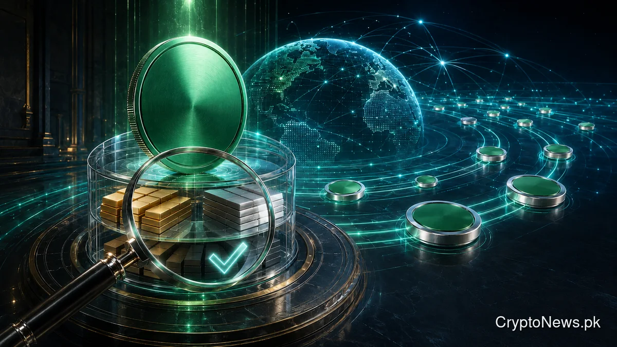 Audited stablecoin reserves connect to an expanding global digital payments network.