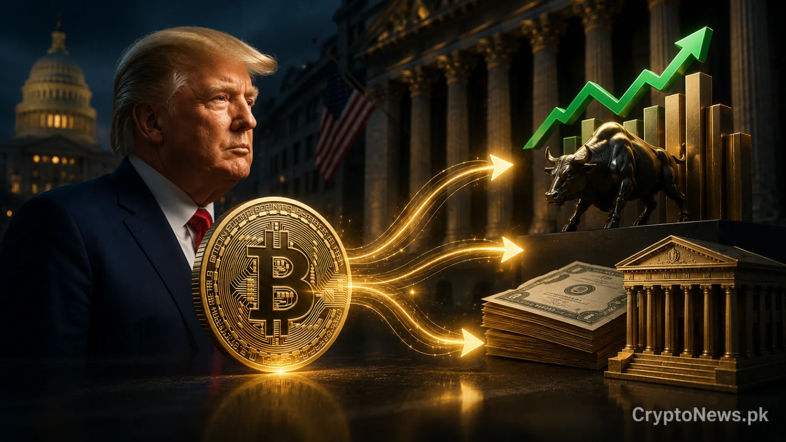 Donald Trump Invests Cryptocurrency Gains into Stocks and Bonds