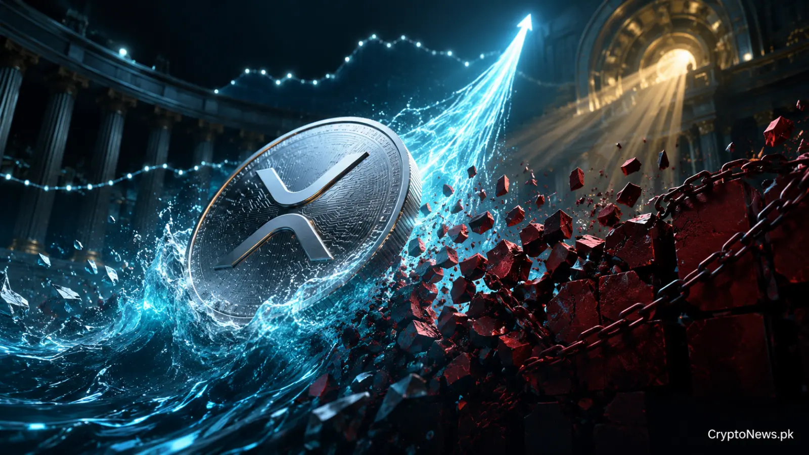 مارکیٹ کی قیاس آرائیوں کے درمیان XRP بیئرش مزاحمت کو عبور کرتے ہوئے لیکویڈیٹی کی لہر پر سوار ہے۔
